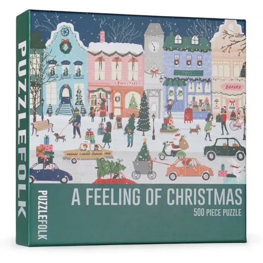 Puzzlefolk A Feeling of Christmas 500 Piece Puzzle