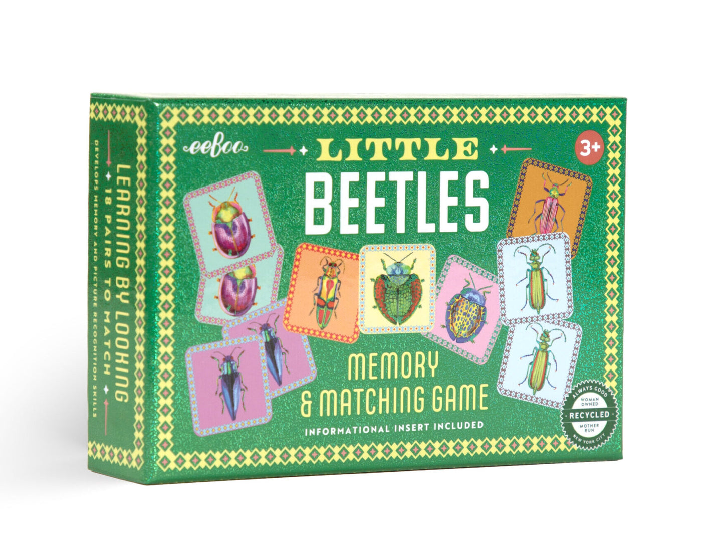 eeBoo Memory Matching Game - Little Beetles