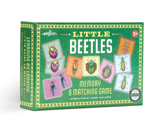 eeBoo Memory Matching Game - Little Beetles