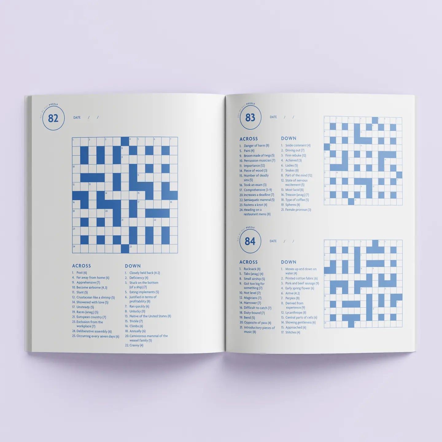 365 Day By Day Puzzles Crosswords