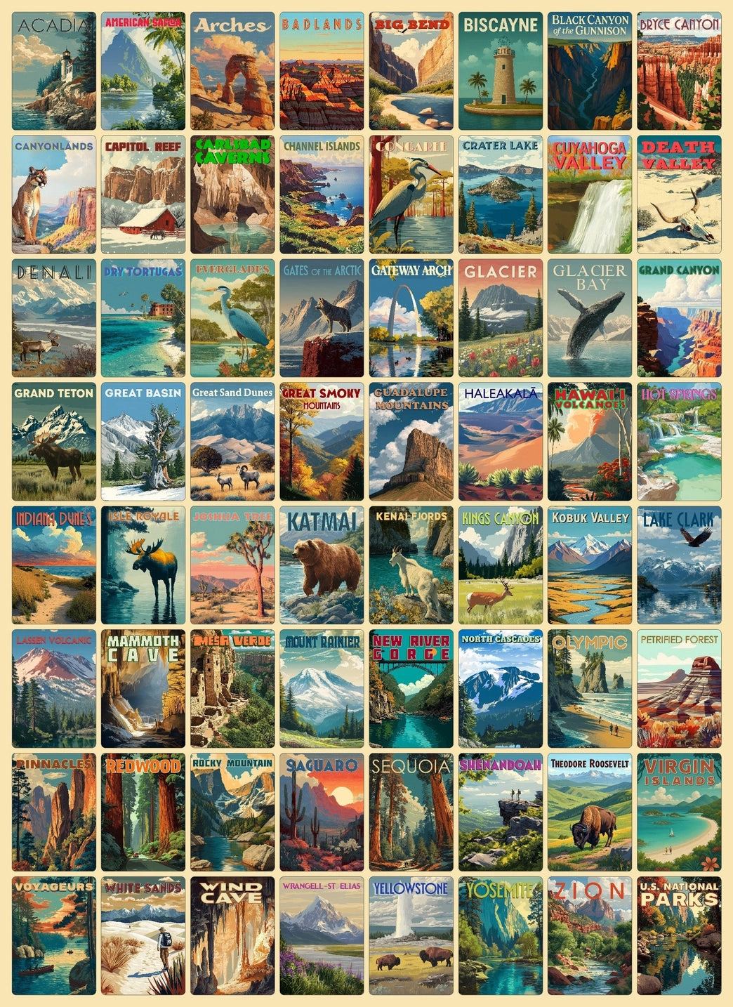 Final Piece Puzzles No. 9- National Parks