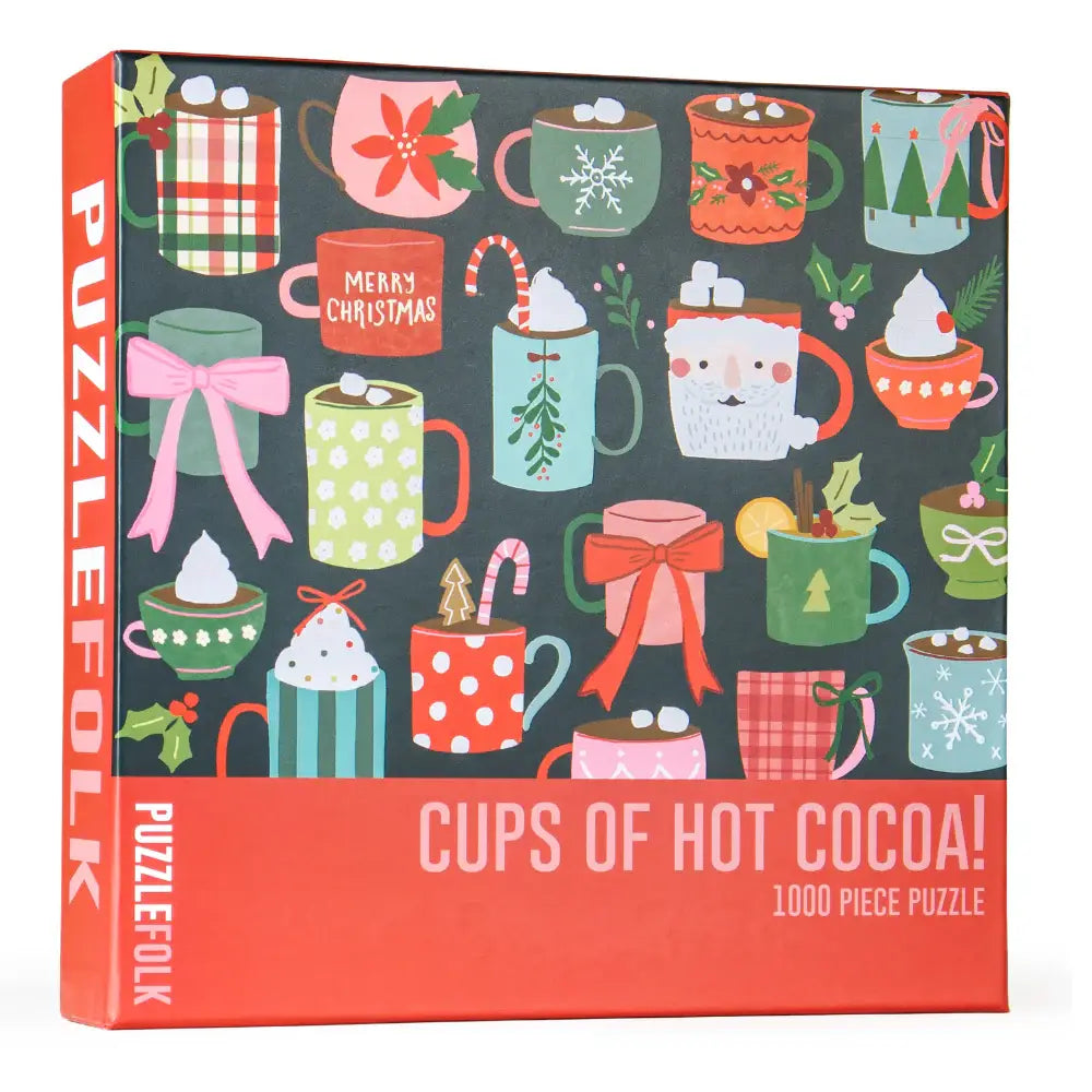 Puzzlefolk Cups of Cocoa 1000 Piece Puzzle