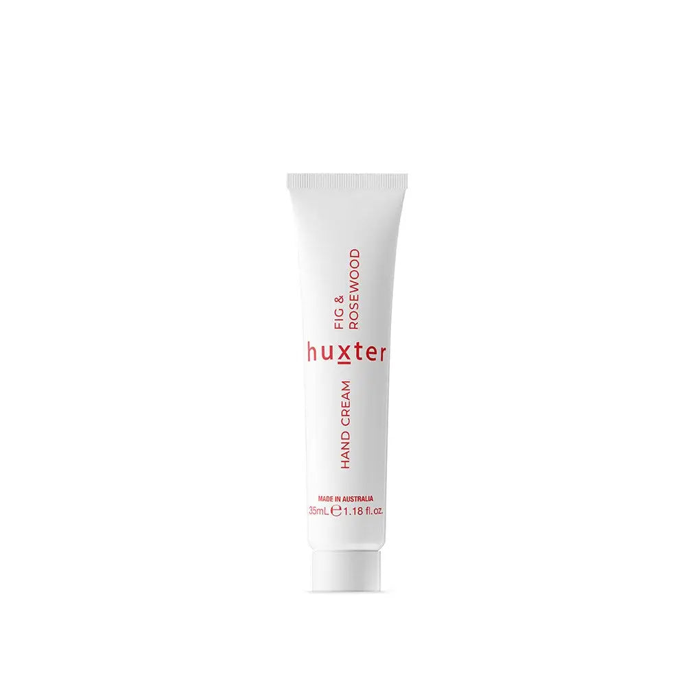 Hanging 35ml Hand Cream - White - Xmas Flowers Collection - Fig & Rosewood