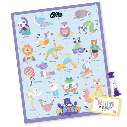 Junior Explorers: Yoga Match