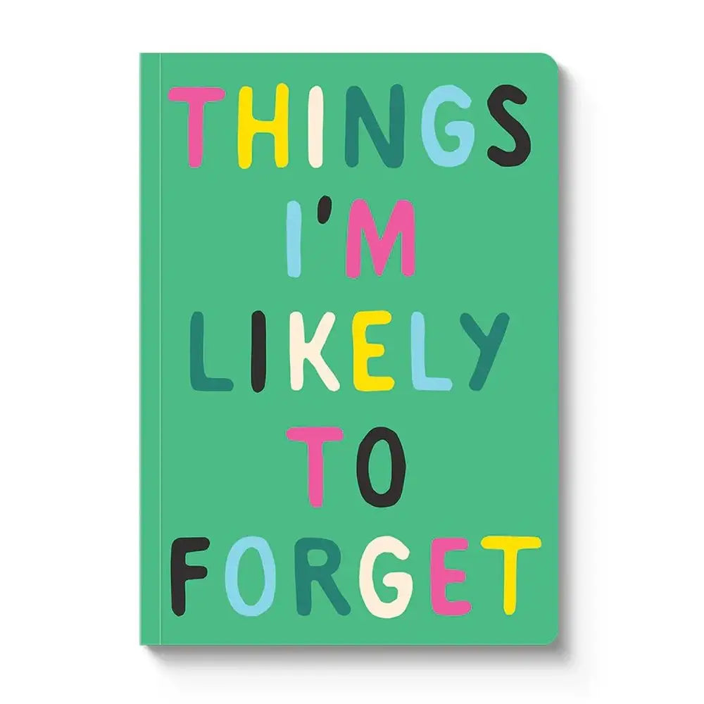 A5 Smooth Soft Cover Notebook - Things I'm Likely To Forget