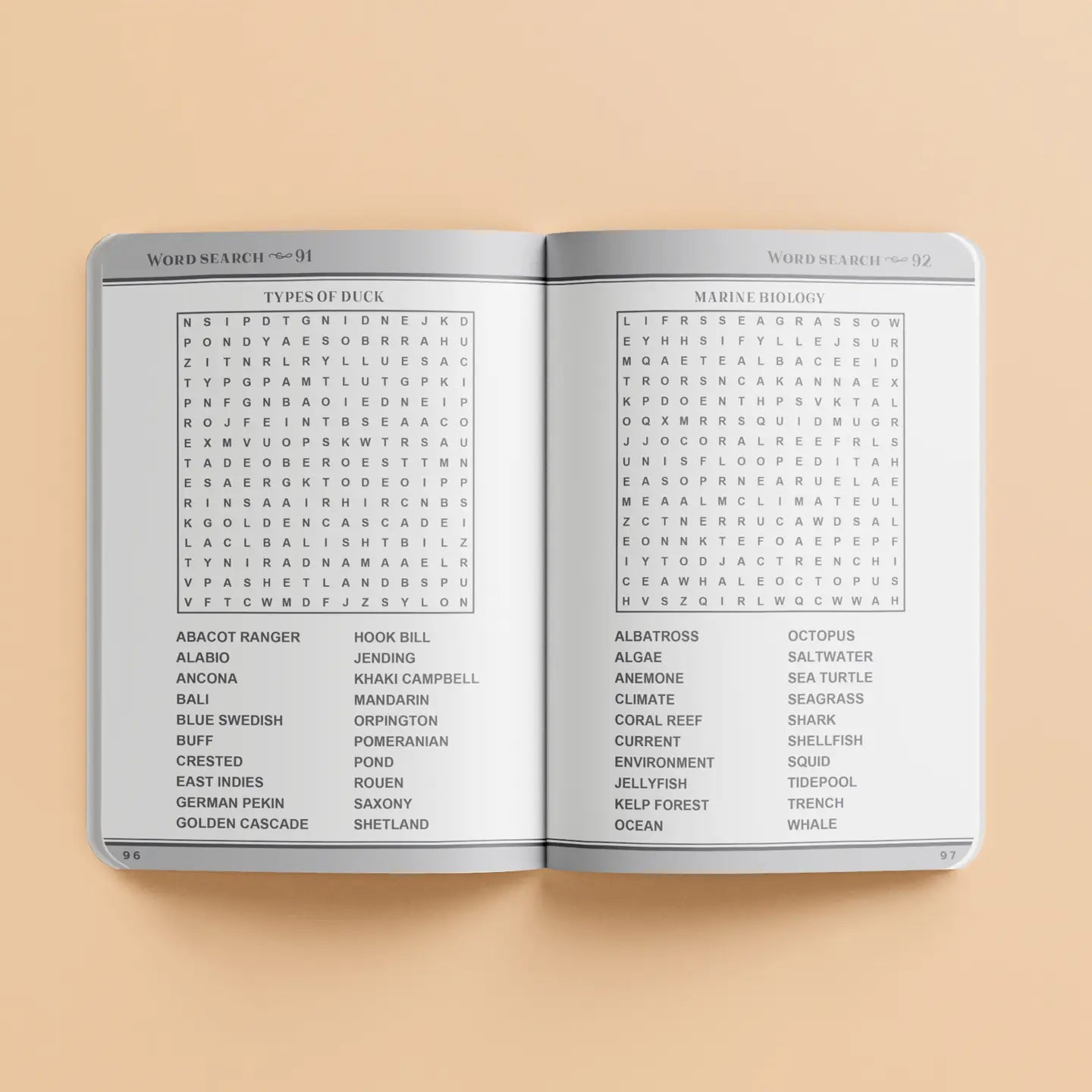 Classic Puzzle Books: Word Search 1
