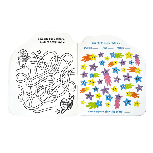 Ooly Playful Pages Activity Book – Pets in Space