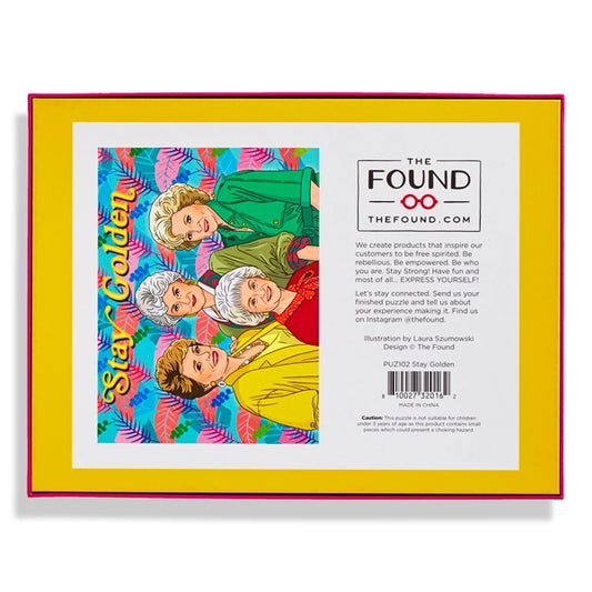 Stay Golden Girls Puzzle 500pc