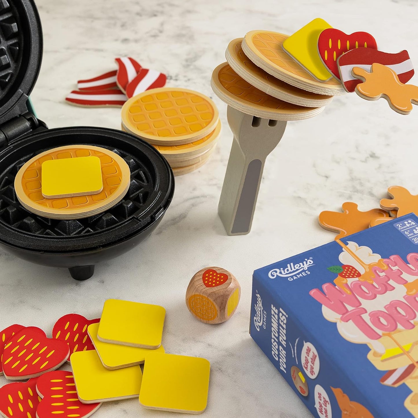 Waffle Topple Game Game