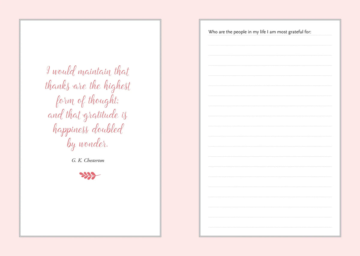 A Daily Dose of Gratitude Journal