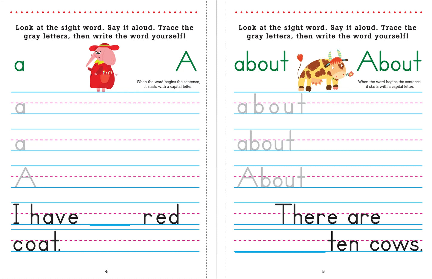 Trace & Learn: Sight Words!