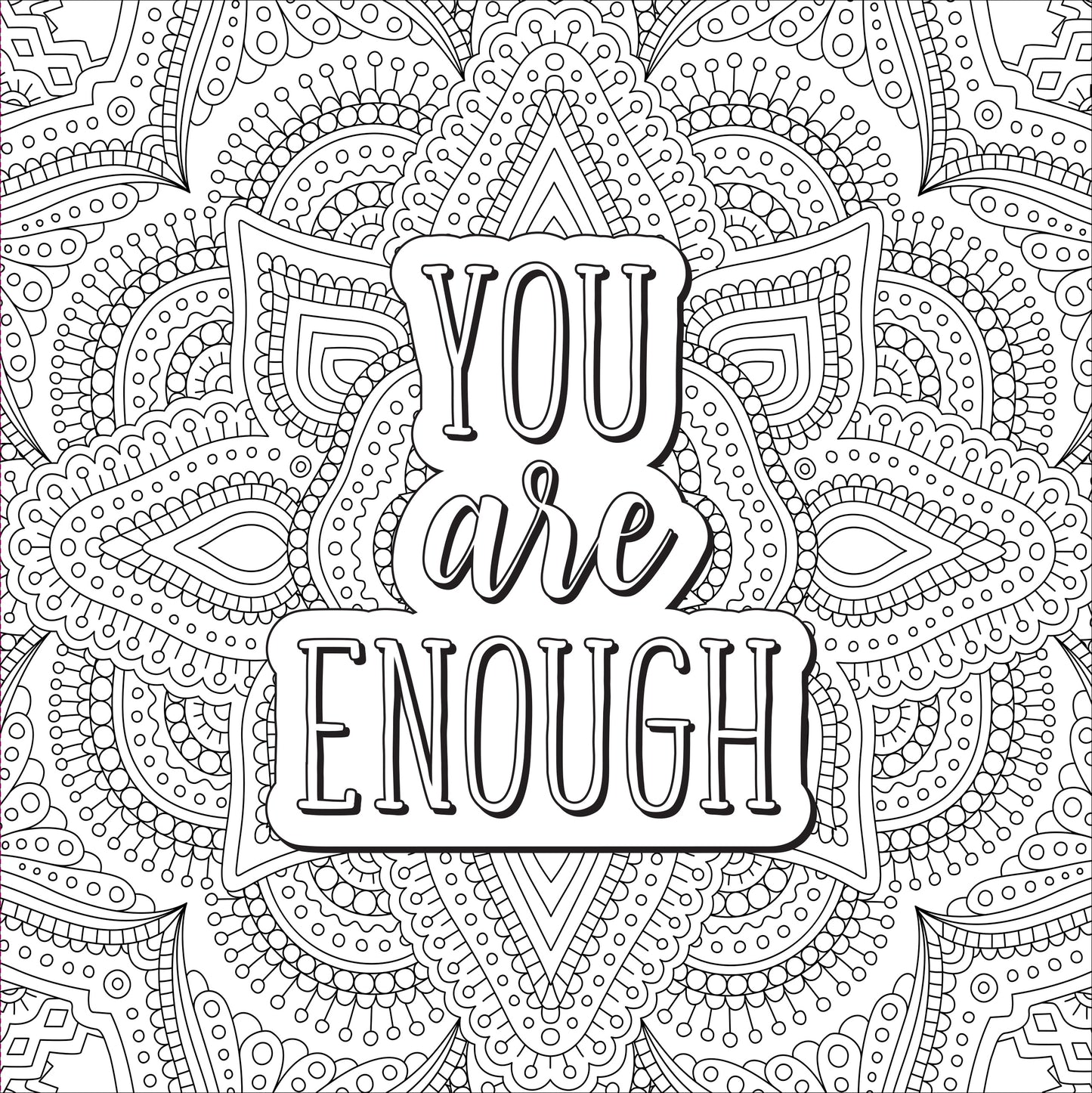 Self Care Artist's Coloring Book
