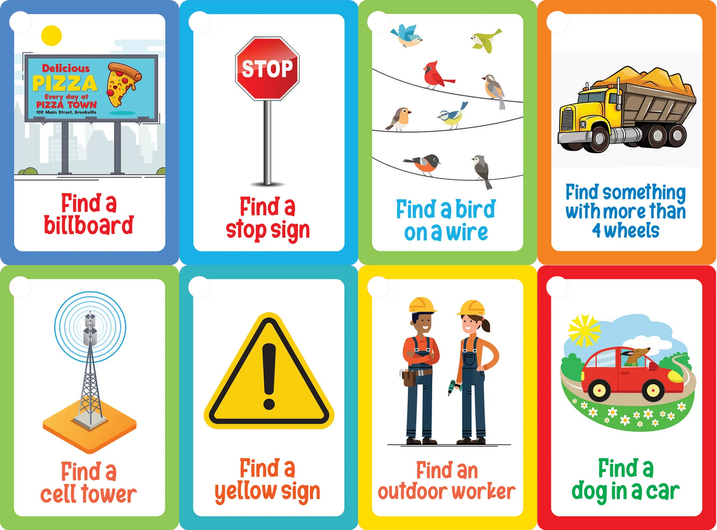 Seek-and-Find Scavenger Hunt Card Pack