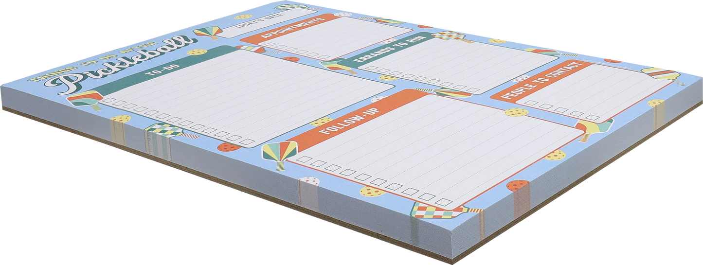 Pickleball Note Pad