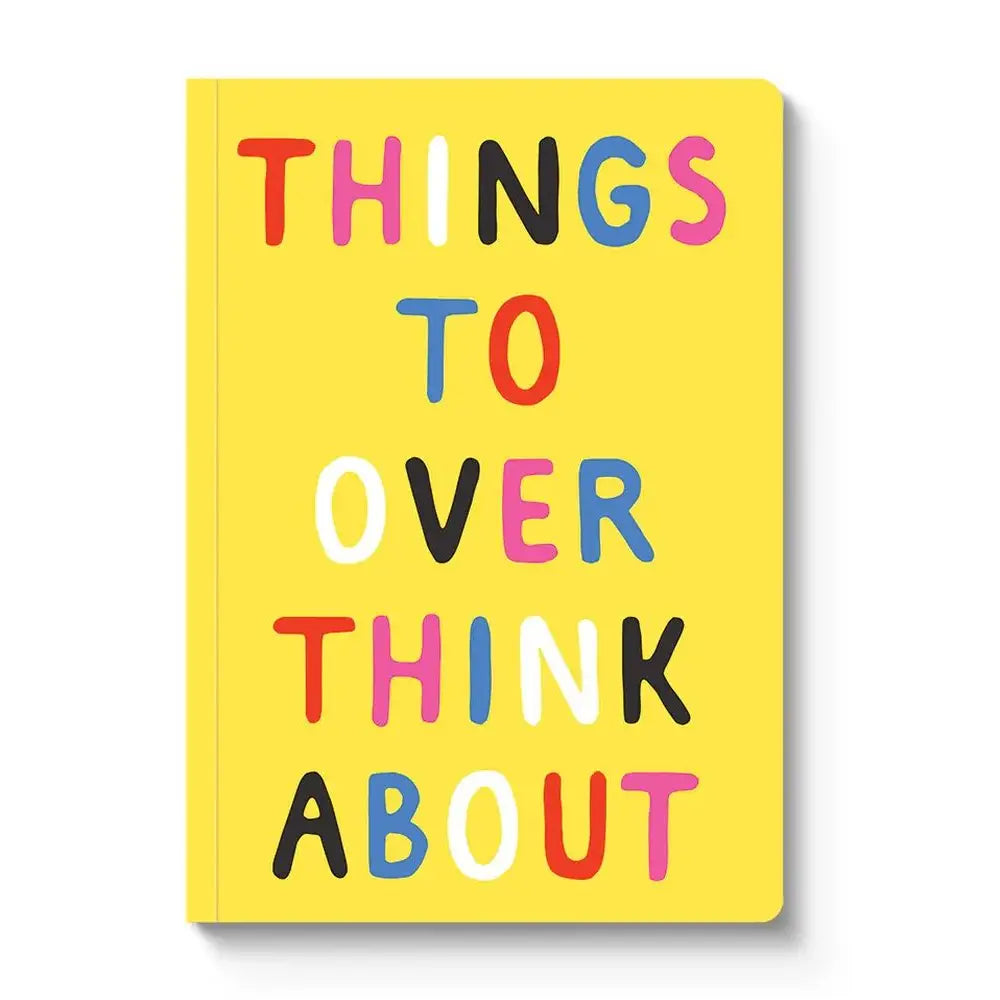 A5 Smooth Soft Cover Notebook - Things To Overthink About