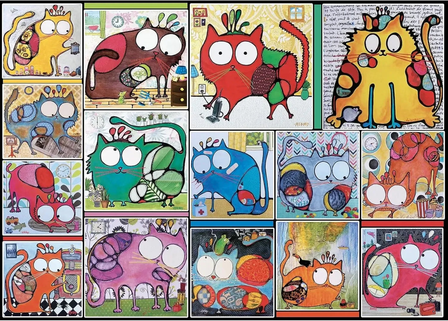 JaCaRou - To Each Their Cat Puzzle 1000pc