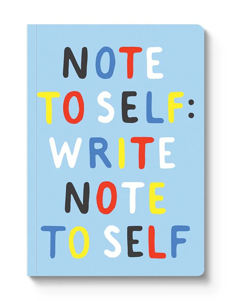 A5 Smooth Soft Cover Notebook - Note To Self