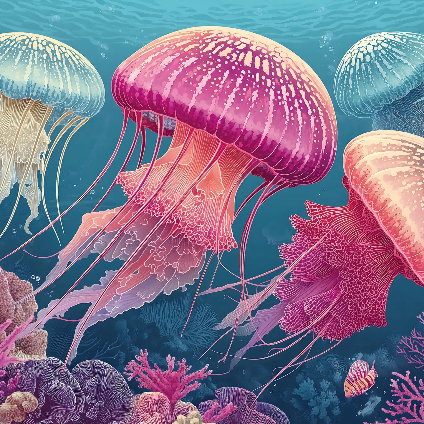 Final Piece Puzzles No. 14 - Jellyfish Bloom