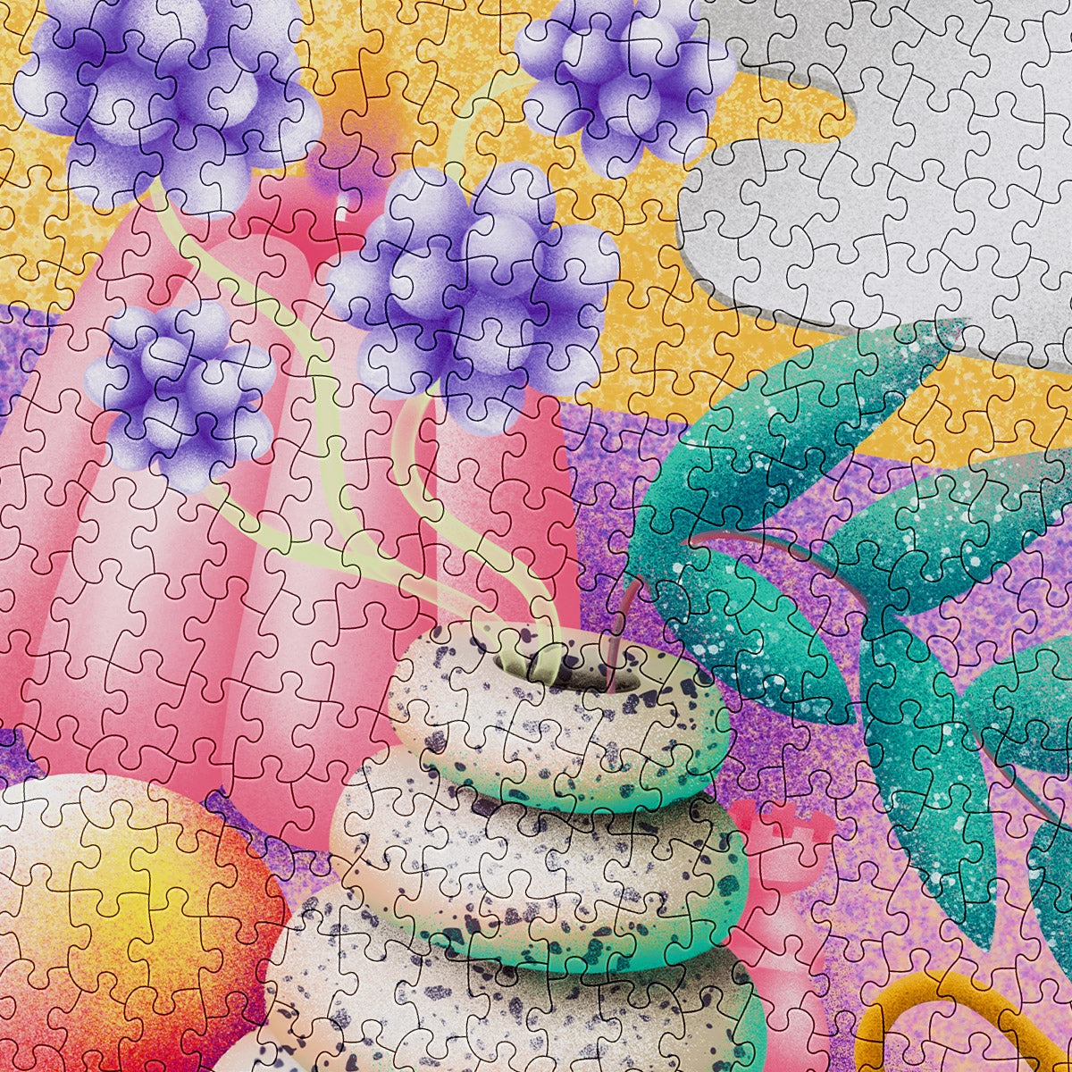 Cloudberries 1000 Piece Puzzle Votive