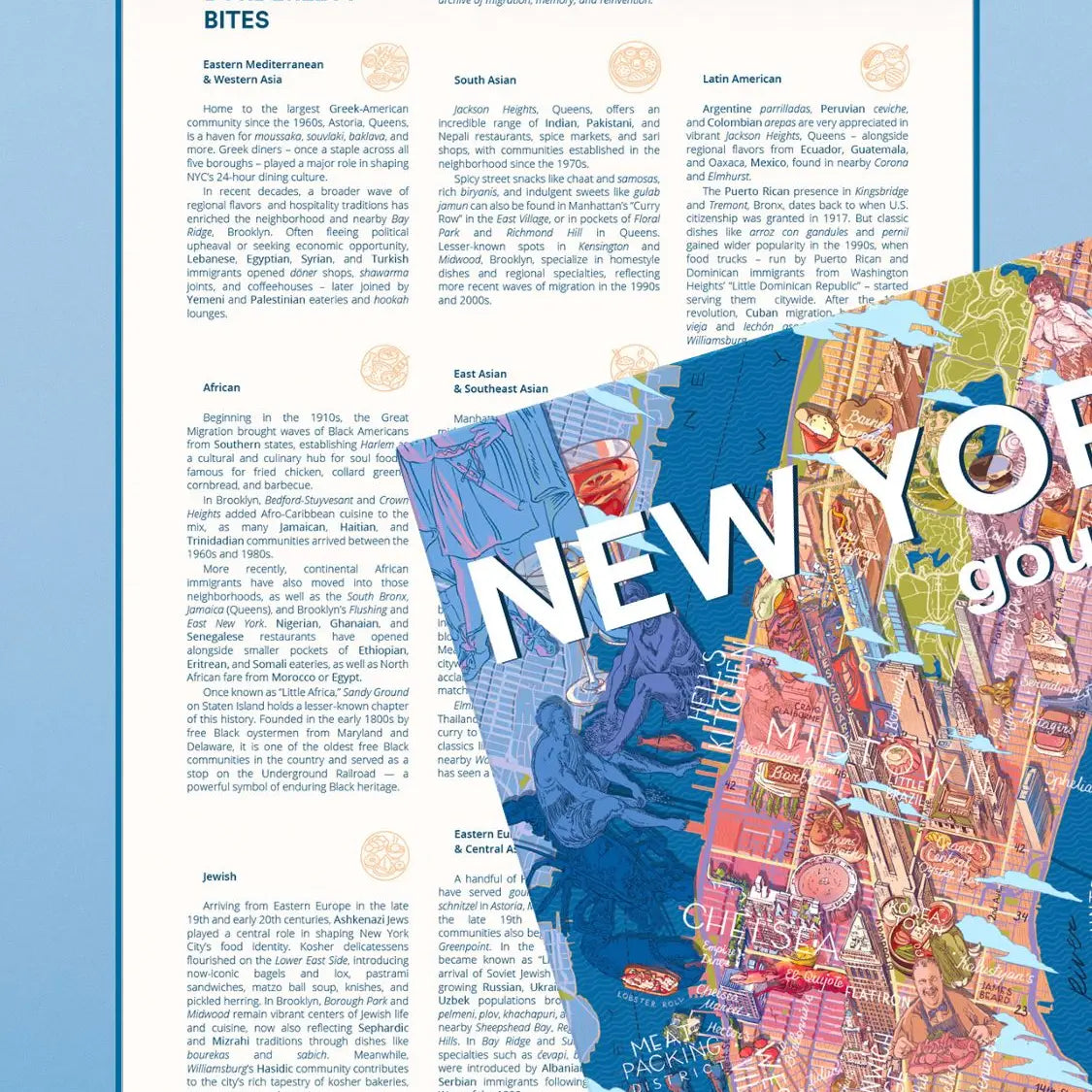 Water & Wines Gourmet Puzzle - New York 1000pc