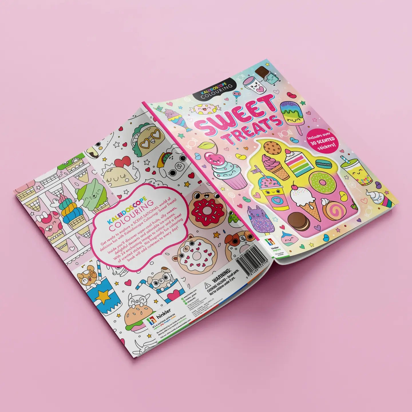Kaleidoscope Colouring Scented Stickers Sweet Treats