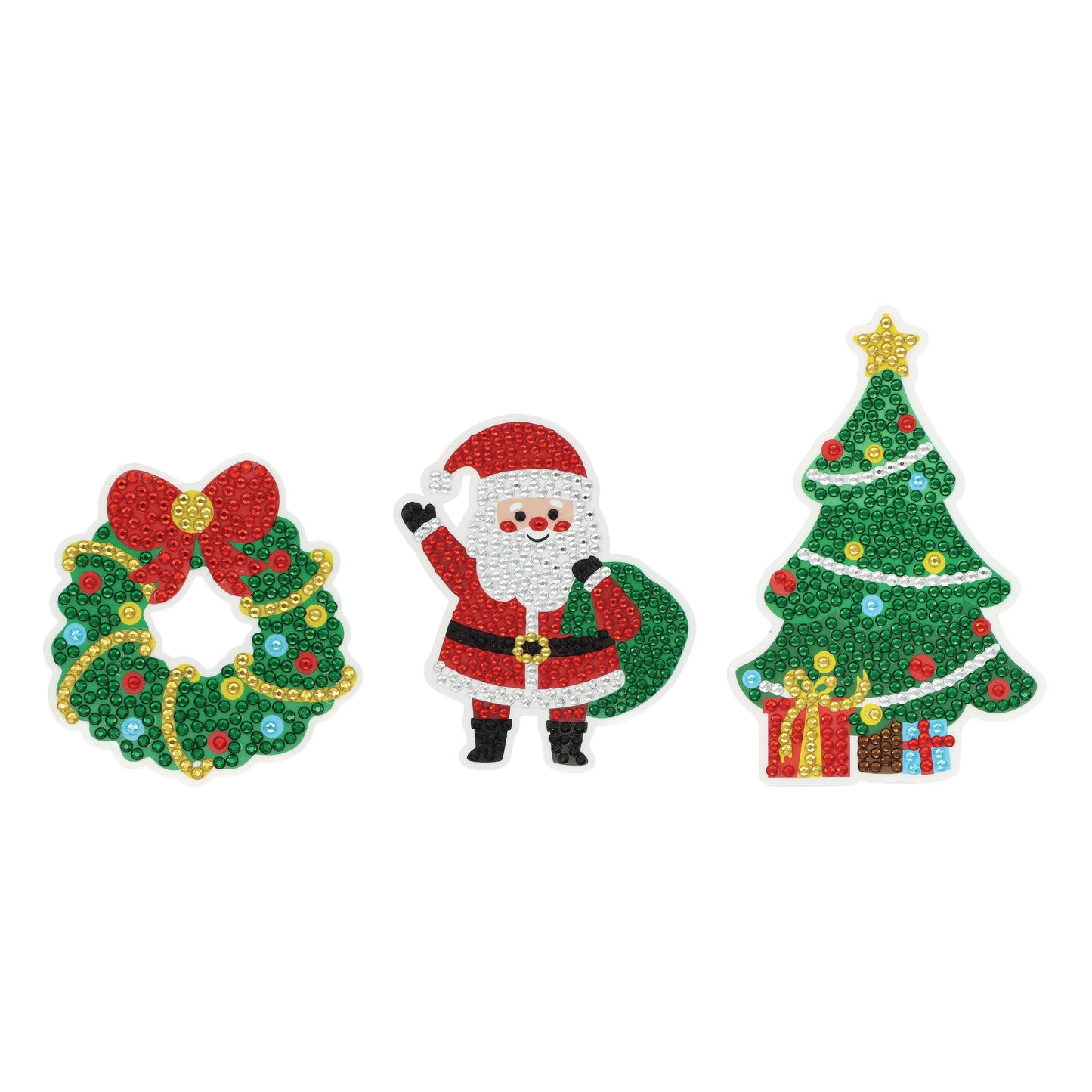 Festive Diamond Art 3pc Kit - Assorted Designs!