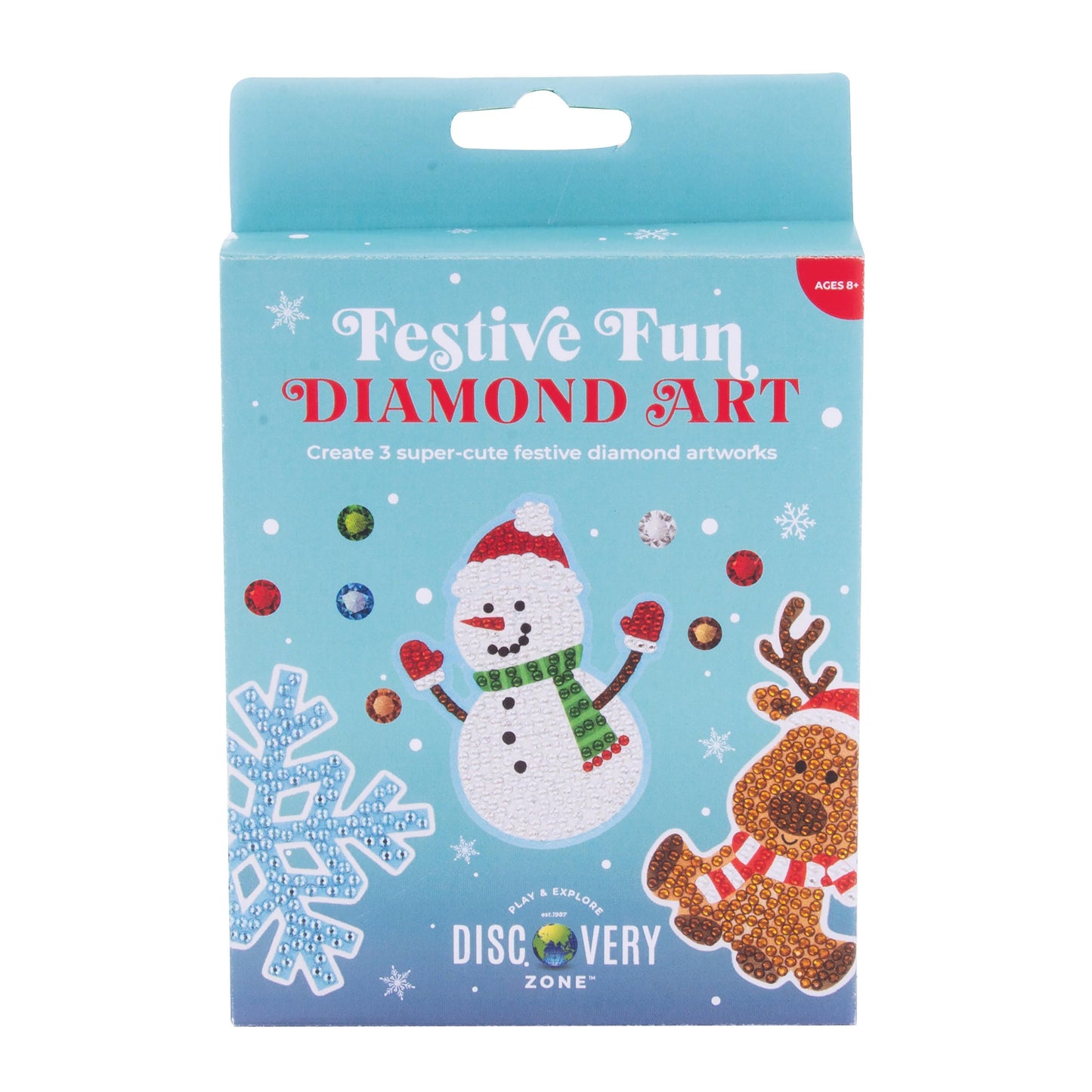 Festive Diamond Art 3pc Kit - Assorted Designs!