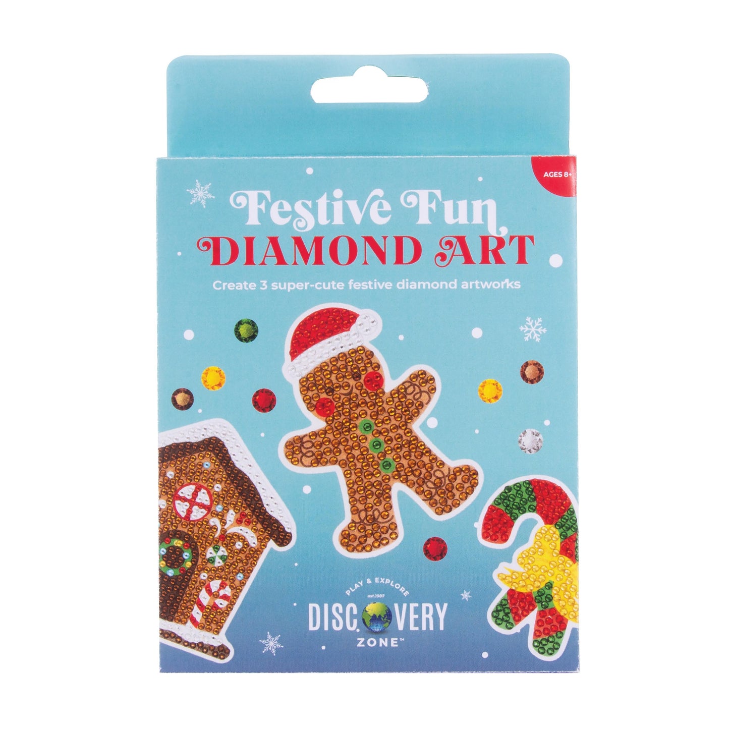 Festive Diamond Art 3pc Kit - Assorted Designs!