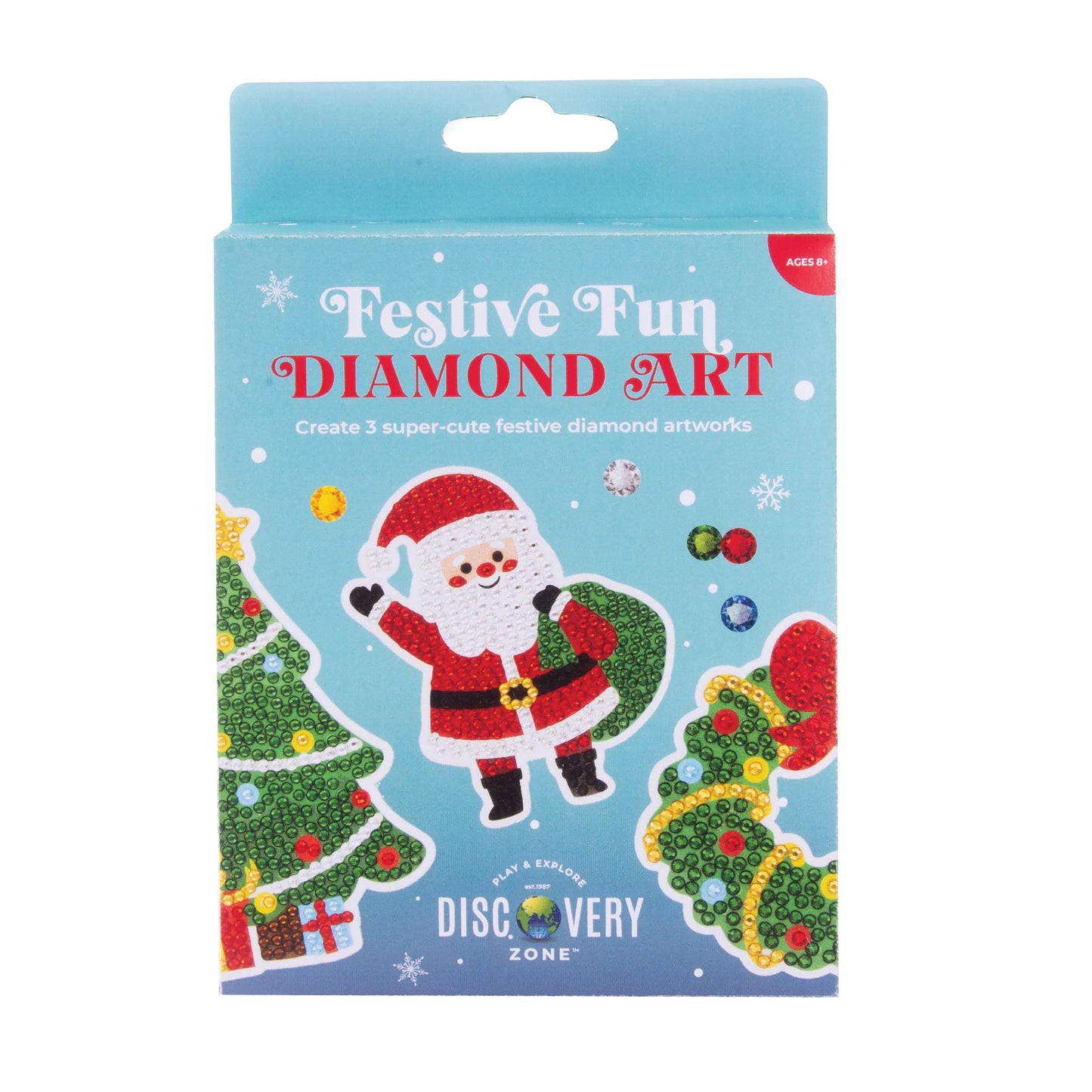 Festive Diamond Art 3pc Kit - Assorted Designs!