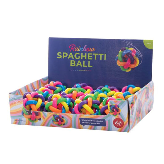 Rainbow Spaghetti Ball