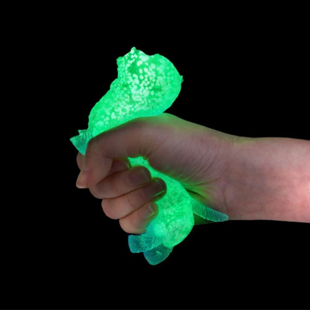 Smooshos Super Squeeze Glow in the Dark White Terrier Assorted