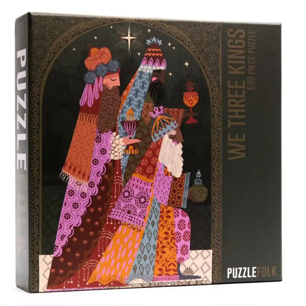 Puzzlefolk We Three Kings 500 Piece Christian Art Bible Puzzle