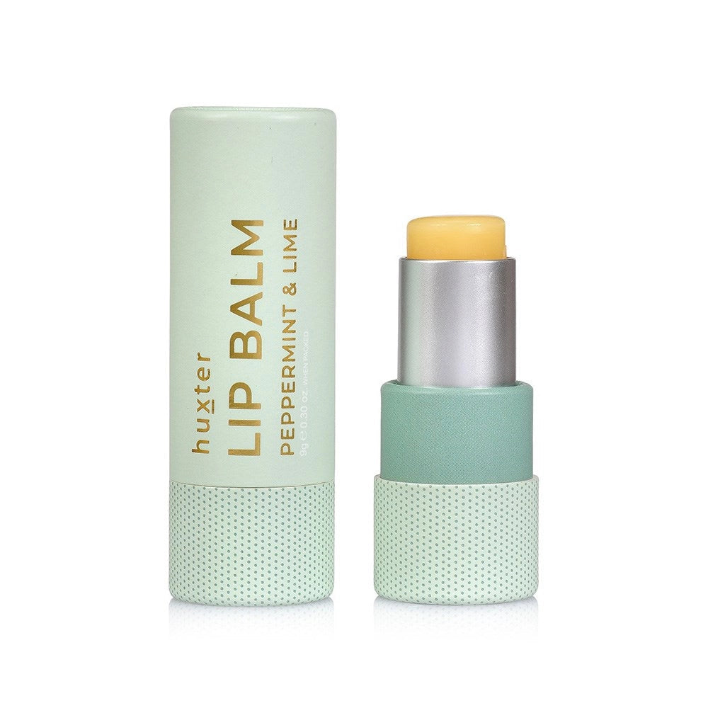 Huxter  Lip Balm - Peppermint & Lime - Pale Green - 9gm
