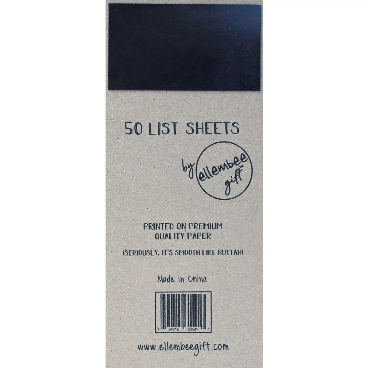 Writing All the Thing's Printed List Pad 50 Sheets