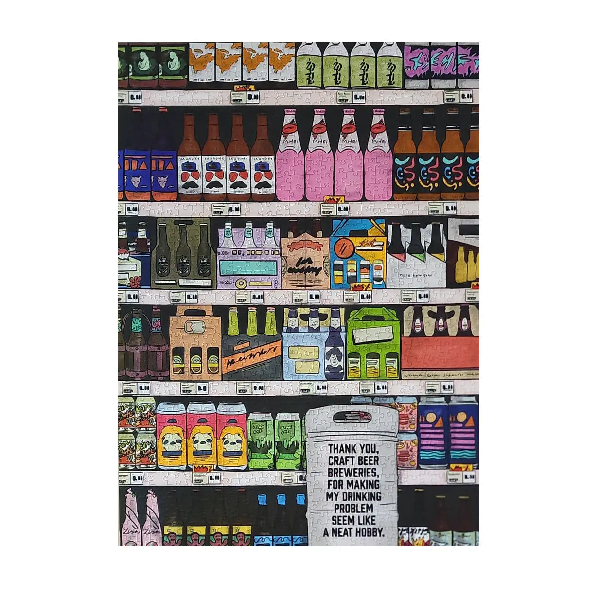 Ellembee Gift Thank You Craft Beer 1000pc