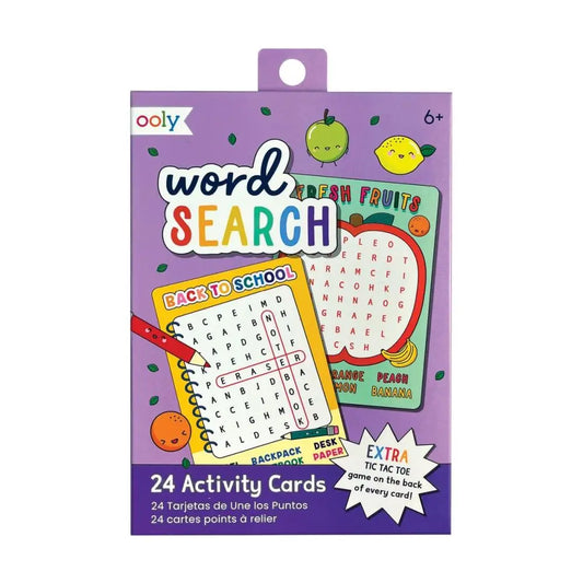 Ooly Activity Cards - Word Search