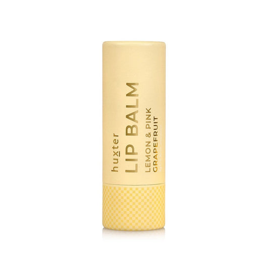 Huxter  Lip Balm - Lemon & Pink Grapefruit - Pale Yellow - 9gm