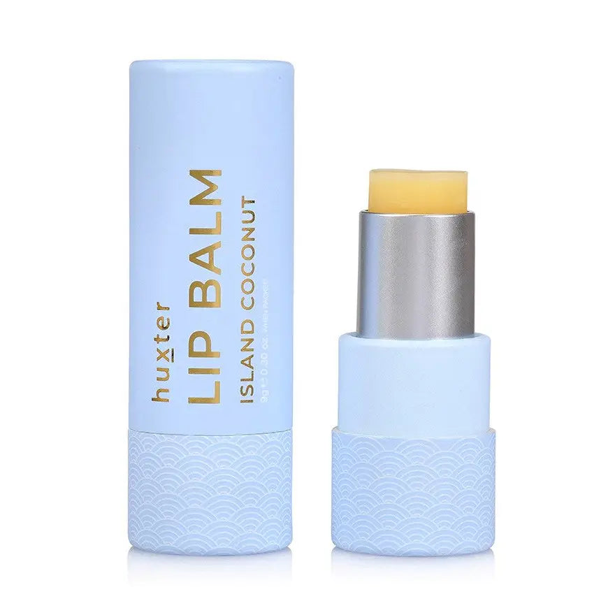 Huxter  Lip Balm - Island Coconut - Pale Blue - 9gm