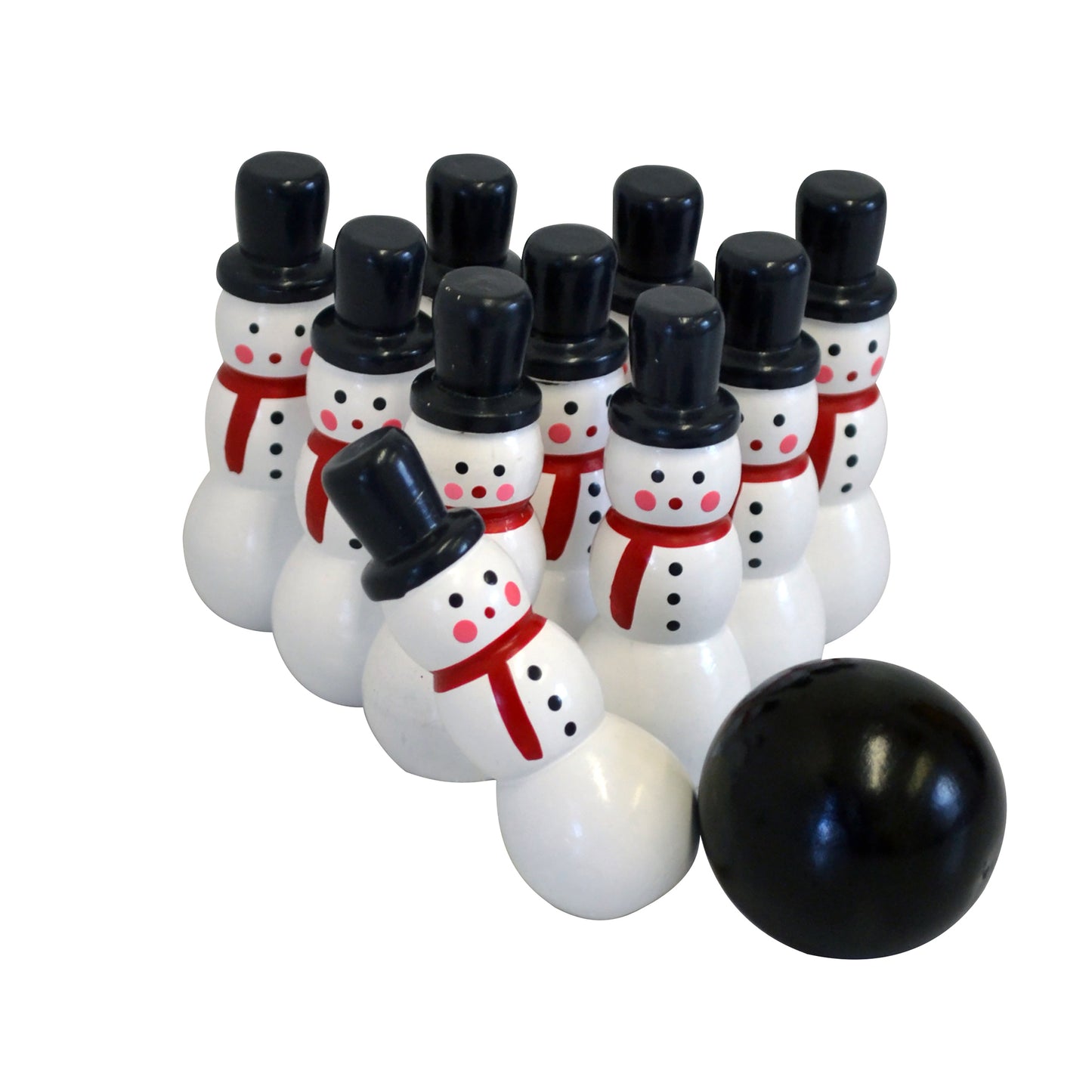 Snowman Bowling in a Bag