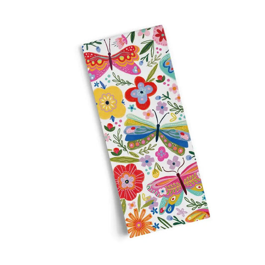 Werkshoppe Cotton Tea Towel – Butterfly Floral
