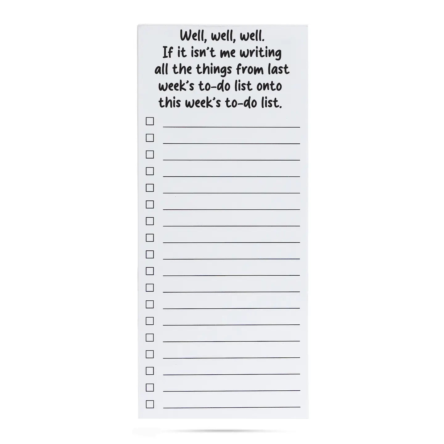 Writing All the Thing's Printed List Pad 50 Sheets