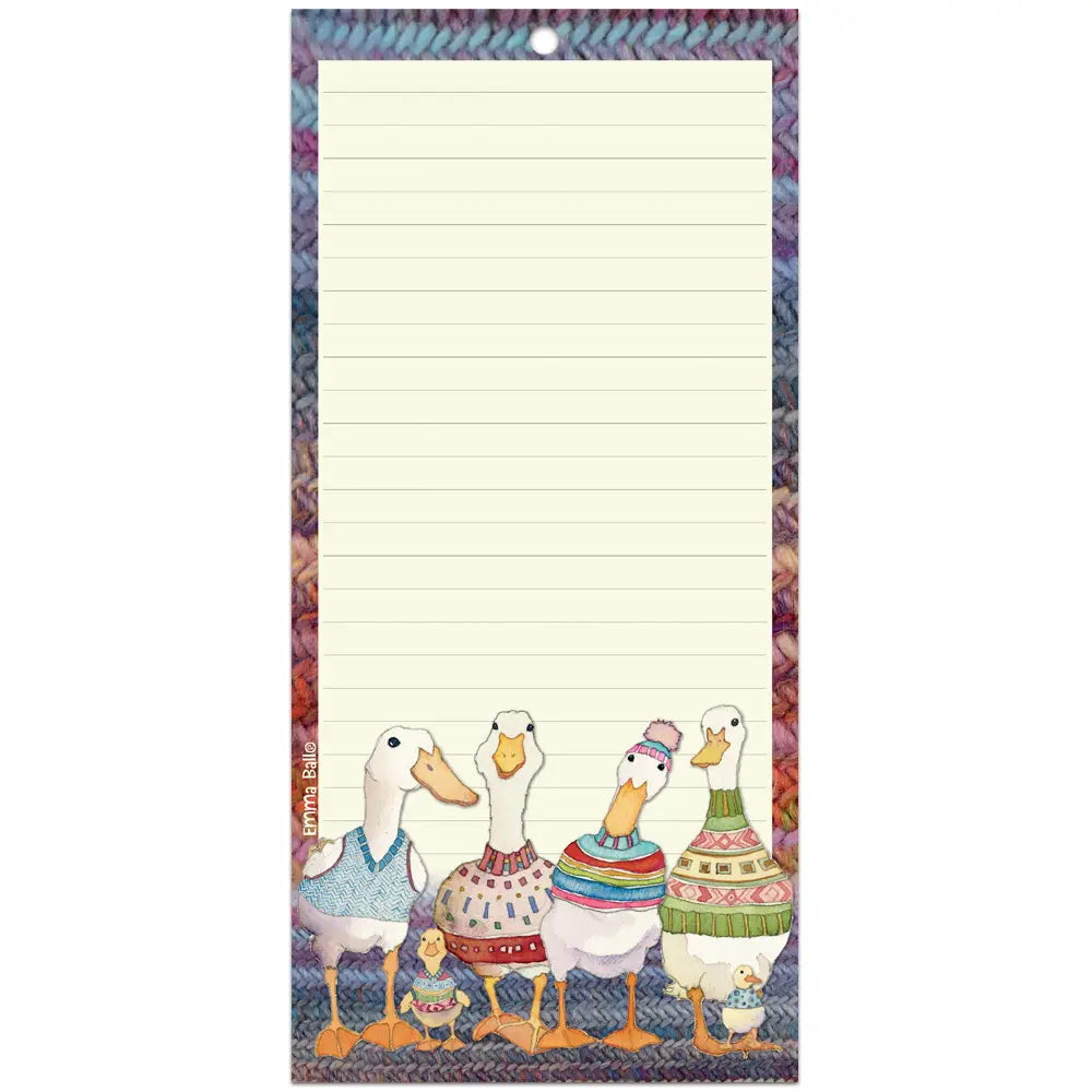 Dapper Duck Magnetic Notepad