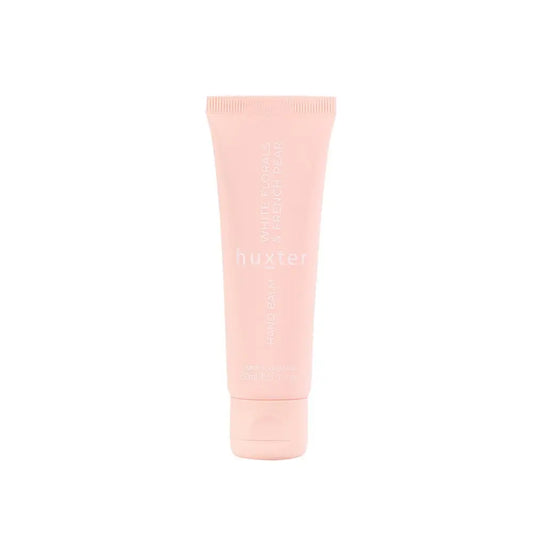 Huxter Hand Balm Gift Box - 50ml - Pink Flower - White Florals & French Pear