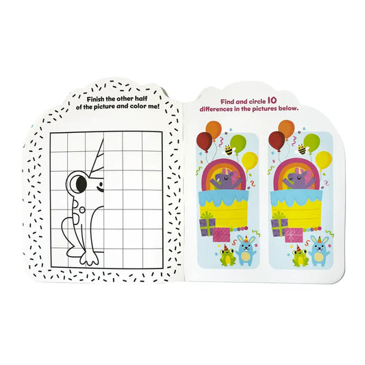 Ooly Playful Pages Activity Book – Unicorn Party