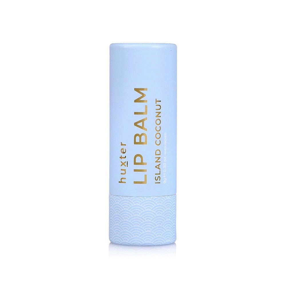 Huxter  Lip Balm - Island Coconut - Pale Blue - 9gm
