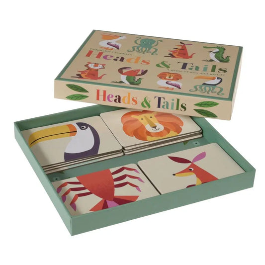 Rex London Heads Tails Game Colourful Creatures