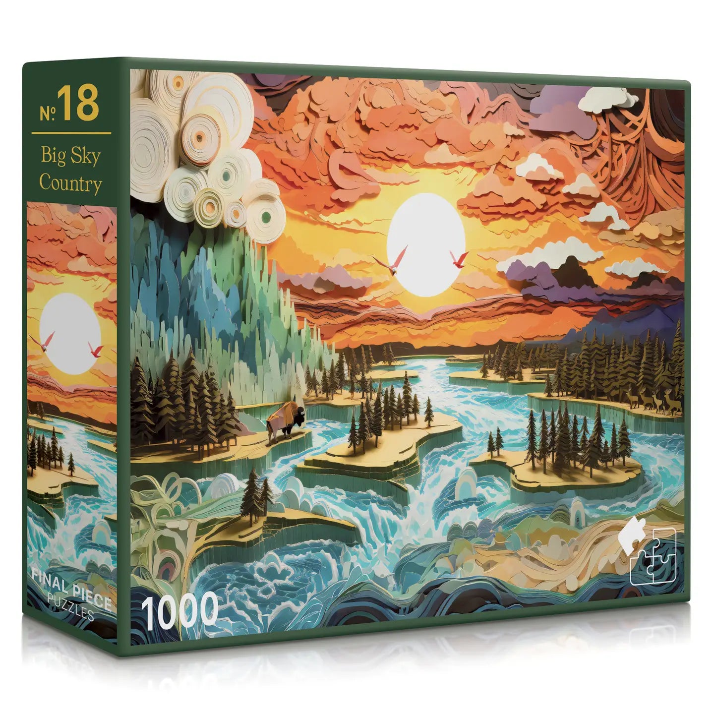 Final Piece Puzzles No. 18 - Big Sky Country