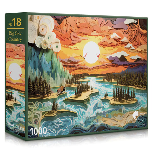 Final Piece Puzzles No. 18 - Big Sky Country
