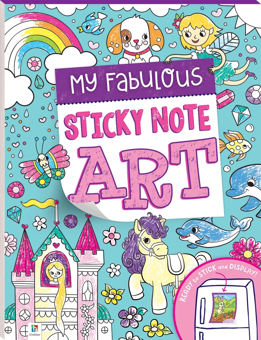 My Fabulous Sticky Note Art – Curious And Calm