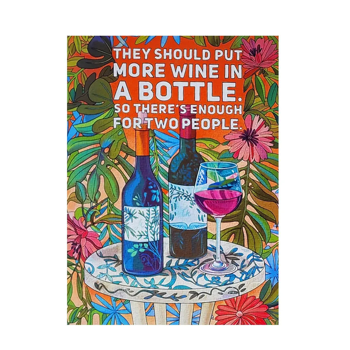 Ellembee Gift More Wine in the Bottle 1000pc